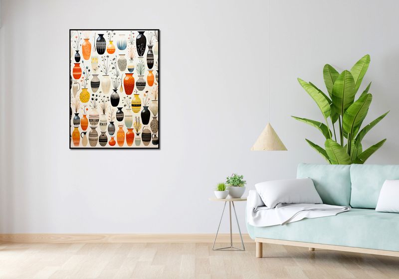 Plakat 75x100cm Symfonia Wazonów zdjęcie 4