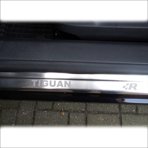 Listwa progowa VOLKSWAGEN TIGUAN MK1 TIGUAN R Stal nierdzewna 304 mat 4szt na Arena.pl