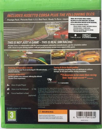 Assetto Corsa Ultimate Edition PL Xbox One na Arena.pl