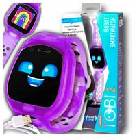 TOBI 2 SMARTWATCH ZEGAREK INTERAKTYWNY ZABAWKA ELEKTRONICZNY FIOLETOWY TOBI