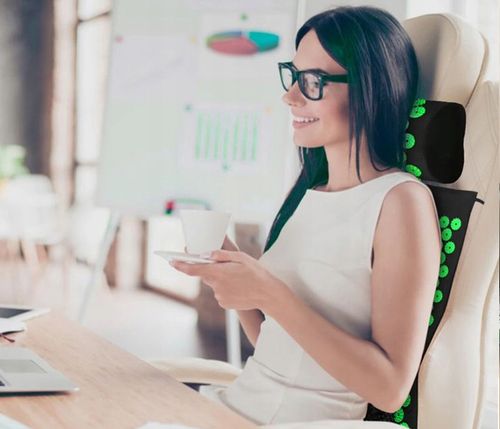 MATA DO AKUPRESURY ZIELONA + PODUSZKA na Arena.pl