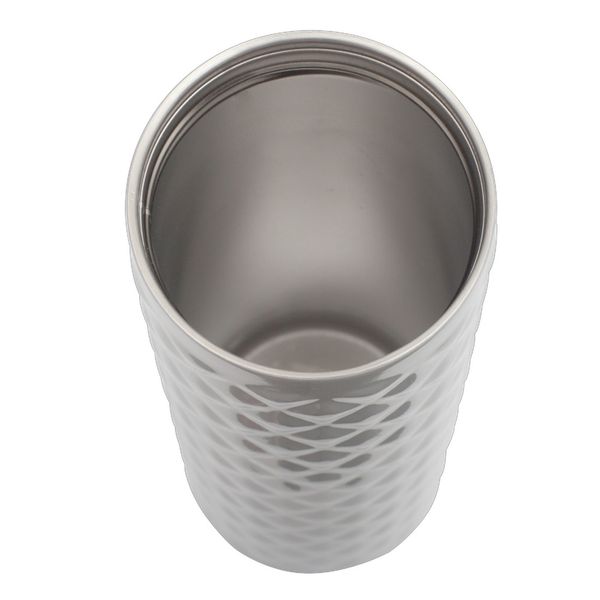 Kubek izotermiczny Dawson 450 ml Biały zdjęcie 3