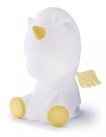 BIGBEN LUMINUS LAMPKA NOCNA LED Z BEZPRZEWODOWYM GŁOŚNIKIEM BLUETOOTH – JEDNOROŻEC GOLD EDYCJA LIMITOWANA, 8BBTLSUNICORNGOLG