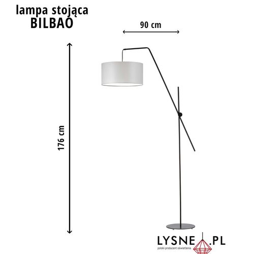 Lampa podłogowa regulowana BILBAO na Arena.pl