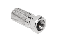 WTY0456 Wtyk SAT F 9,7mm CU na kabl RG11