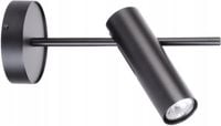Reflektor Leda czarny nowoczesny na wysięgniku 1xGU10 25W Sigma Lighting