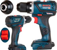 BOSCH Wkrętarka bezszczotkowa GSR 18V-65 18V 63Nm Metalowy uchwyt Korpus