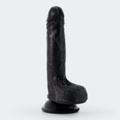 crushious inviktus 7 liquid silicone dildo black