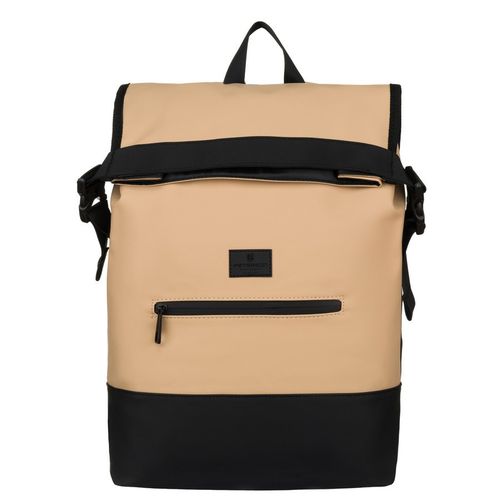 plecak miejski roll-top z zewnętrzną kieszenią na suwak - peterson na Arena.pl