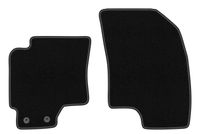 Dywaniki przednie welurowe czarne do: Chevrolet Evanda 2006-2012 sedan