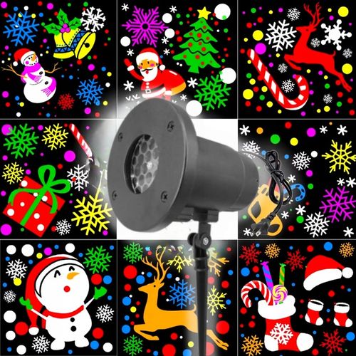 PROJEKTOR ŚWIĄTECZNY LED NA ZEWNĄTRZ BAŁWANEK LED PROJEKTOR KOLOROWY na Arena.pl
