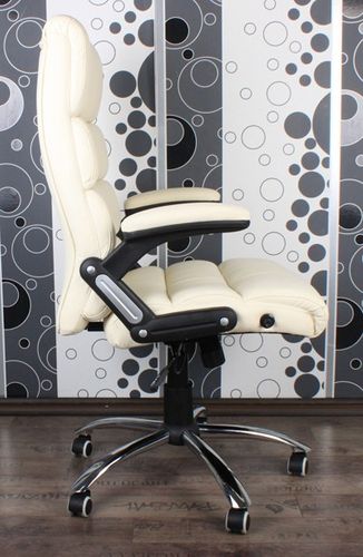 Fotel biurowy GIOSEDIO ecru,model BSD006 na Arena.pl
