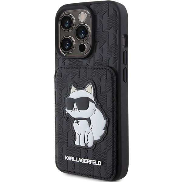 Etui Karl Lagerfeld do iPhone 15 Pro, Czarny zdjęcie 2