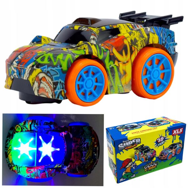 SAMOCHÓD INTERAKTYWNE AUTO AUTKO JEŹDZI ŚWIECI GRA zdjęcie 1