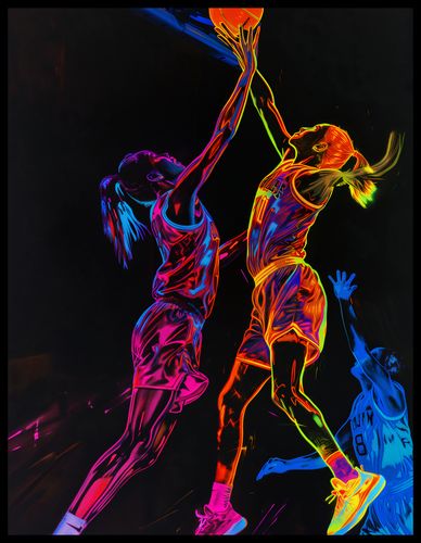 Plakat 50x65cm Mecz W Kosza na Arena.pl