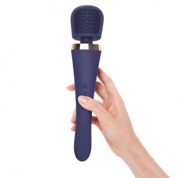 Wibrator Różdżka Brush Crush - Midnight Indigo zdjęcie 4