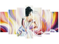 OBRAZ KOBIETA ABSTRAKCIE KOLORÓW