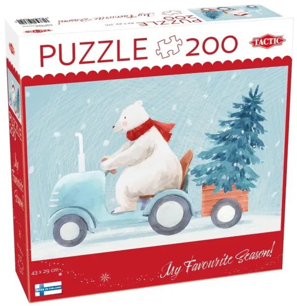 Puzzle 200 Christmas tree hunt zdjęcie 1