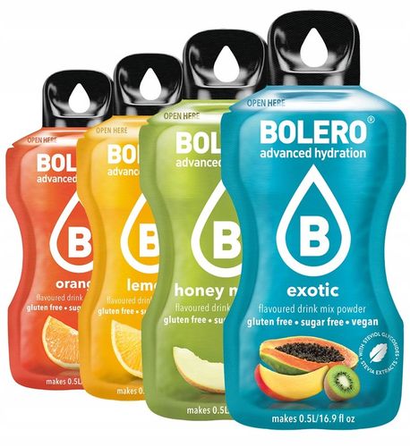 BOLERO MIX WSZYSTKICH 74 SMAKÓW | Napój Bez Cukru na Arena.pl