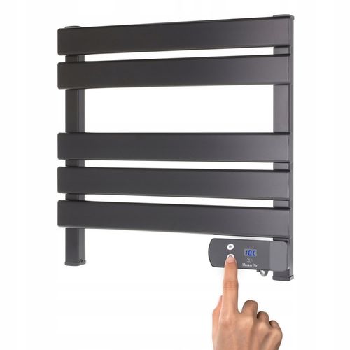 MAŁY GRZEJNIK ŁAZIENKOWY ELEKTRYCZNY drabinka suszarka timer CZARNY 150W na Arena.pl