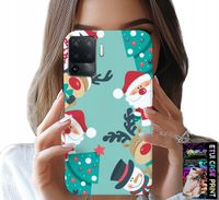 ETUI DO RENO 5 LITE / A94 4G - MIKOŁAJ, RENIFER BAŁWAN ŚWIĄTECZNE WZORY