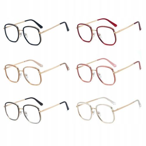 SOLIDNE Damskie Okulary Zerówki do KOMPUTERA Blue Light OPRAWKI Teleskopy na Arena.pl