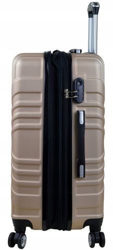 ŚREDNIA WALIZKA SUNBAG - MODEL APUS 8082 Z POSZERZENIEM pojemność 80 LITRÓW na Arena.pl