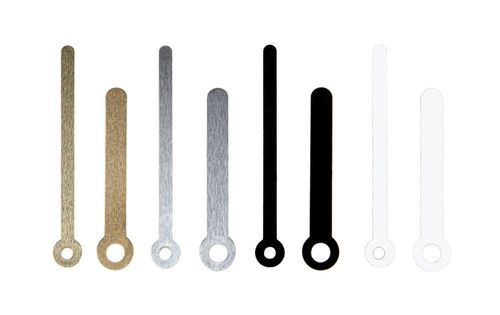 Wskazówki do mechanizmu zegara proste 45/57mm czarne na Arena.pl