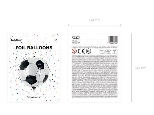 "Balon foliowy Piłka, 40cm"_PDE na Arena.pl
