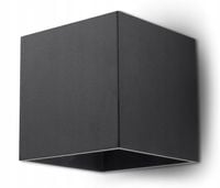 Kinkiet QUAD 1 Czarny Sollux Lighting SL.0057