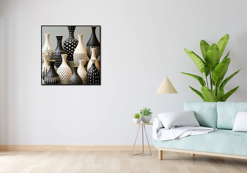 Plakat 80x80cm Kontrast i Harmonia zdjęcie 4