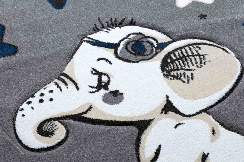 RUG/LU/TINIES/ELEPHANT/GREY/R140 zdjęcie 3
