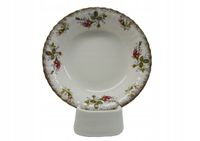 TALERZ GŁĘBOKI OBIADOWY 22,5 CM CHODZIEŻ IWONA RÓŻA