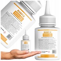 KLEJ CYJANOAKRYLOWY BARDZO GĘSTY 100G extra CA igła gratis Budfix Glue