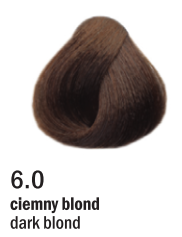 Allwaves Cream Color farba do włosów, koloryzacja trwała, 100 ml 6.0 ciemny blond na Arena.pl