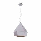 LAMPA WISZĄCA DIAMANTE SILVER 1XE27