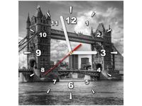30X30CM ZEGAR TOWER BRIDGE OBRAZ DREWNO