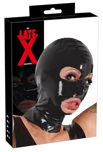 Latex Mask Black zdjęcie 1