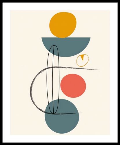 Plakat 40x50cm Równe Kompozycje na Arena.pl