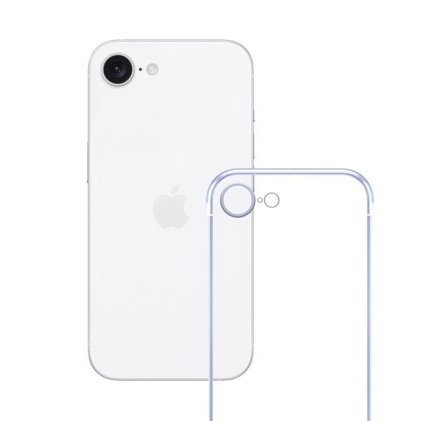 apple iphone 16e - 3mk just20g clear case zdjęcie 13