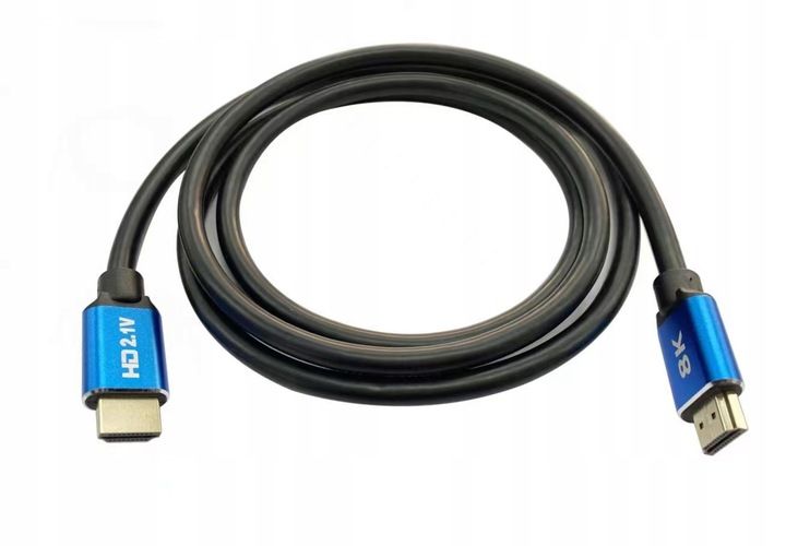 Zenwire KABEL PRZEWÓD HDMI 2.1 8K 4K HDR UHD DO PS5 PS4 XBOX ONE X 360 2M zdjęcie 2