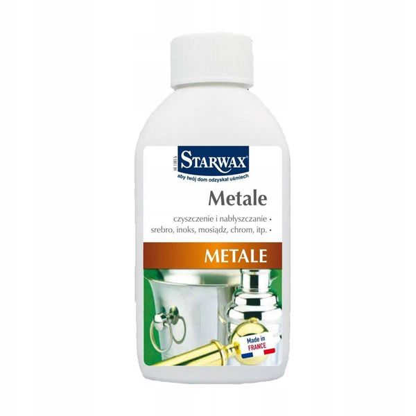 METALE CZYSZCZENIE I NABŁYSZCZANIE 250ML STARWAX zdjęcie 2