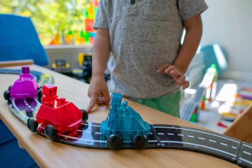 MAGNA-TILES Magnetyczna Droga Klocki Magnetyczne 12 elementów na Arena.pl