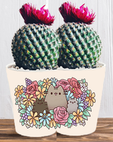 Doniczka do kwiatów/roślin - Pusheen - Kotek