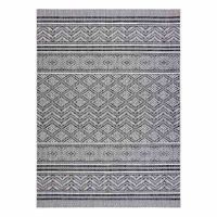 RUG/LU/VINEA/ZIGZAK/BLACK+WHITE/160x220