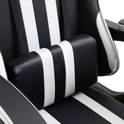 Fotel dla gracza, biały, PU na Arena.pl