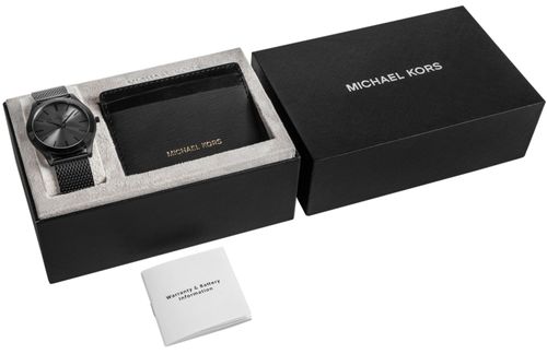 zegarek męski + etui na karty michael kors mk1085set + box na Arena.pl