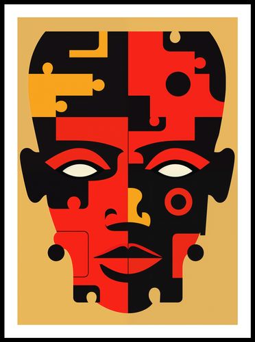 Plakat 50x70cm Puzzle Tożsamości na Arena.pl