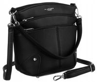 torebka damska z odpinanym paskiem i uchwytem - flora&co