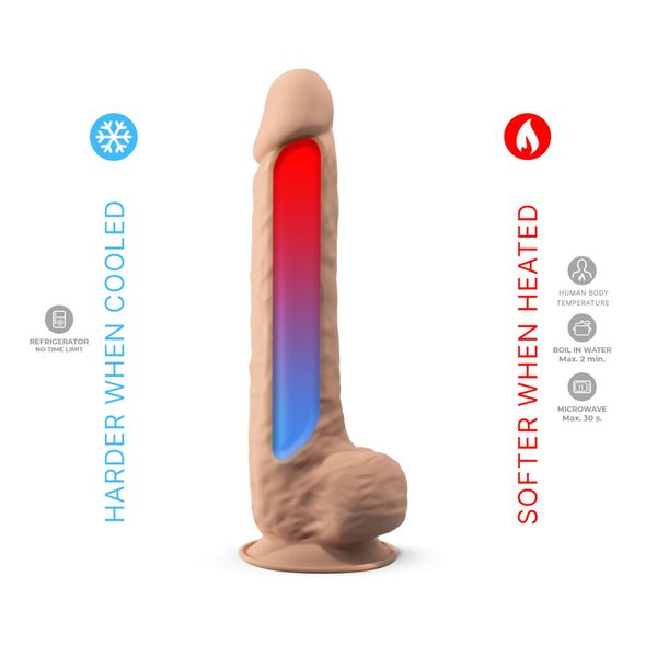 Dildo-Sd.model 1 ( 10"" ) Flesh Box zdjęcie 6